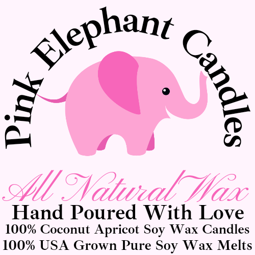 Pink Elephant Candles 